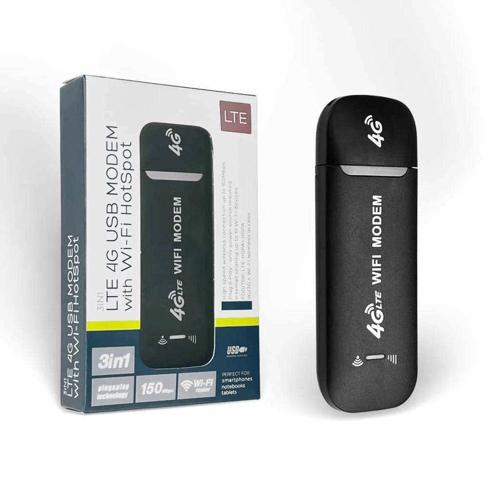 3-in-1 LTE 4G USB Modem