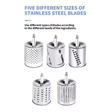 5-in-1 Manual Drum Grater thickend steel